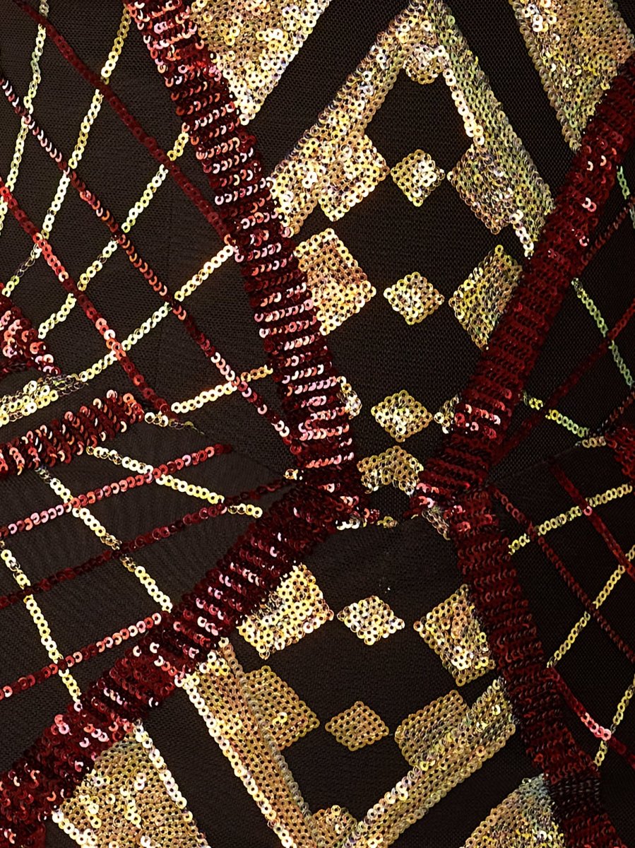 Phaenora | Black - Sheath V Neck Sequined Short Homecoming Dresses - KissProm