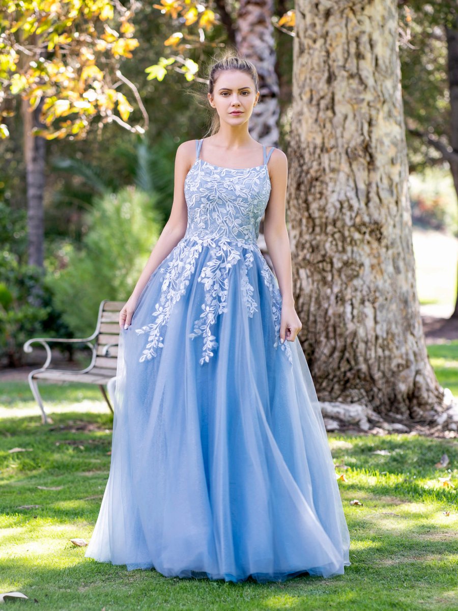 knee length dresses for ladies Simple Pretty A-line Sweetheart Long Party Dress, Sweetheart Floor Len –  Cutedressy main image 1