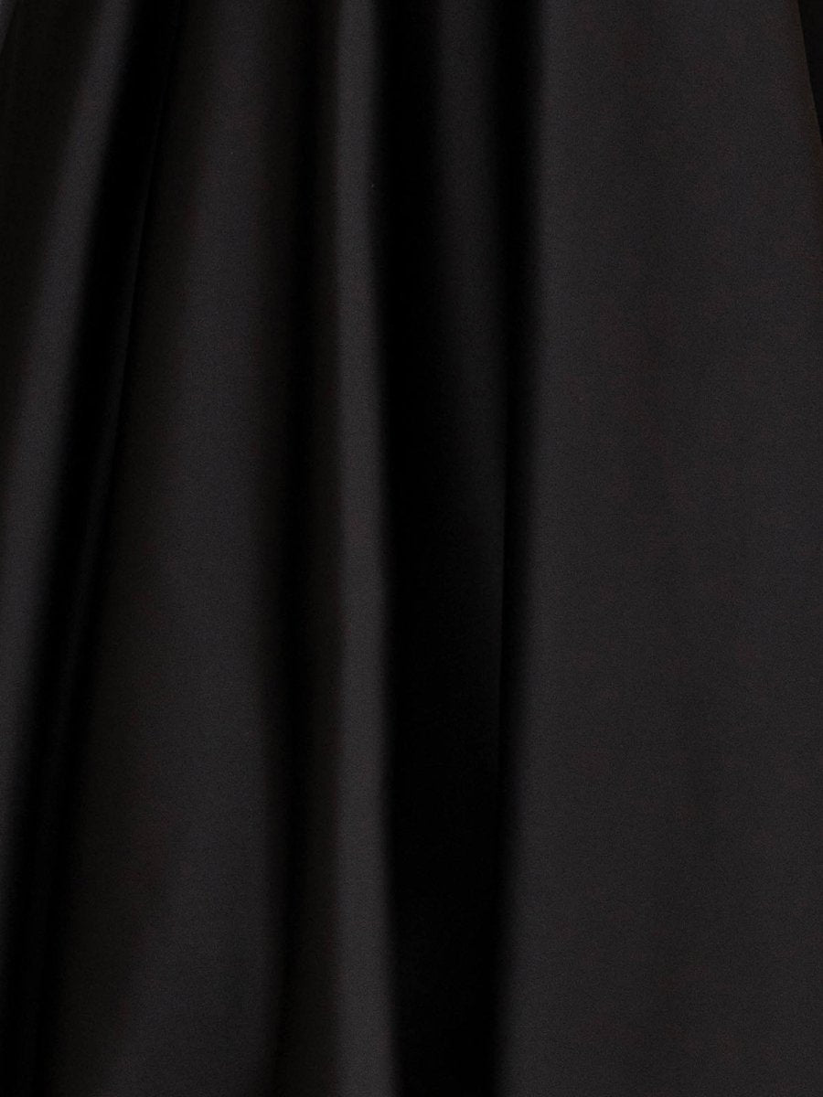 Charlotte |A line Sweetheart Satin Tea Length Homecoming Dress - KissProm