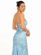 Alexandria |Mermaid Sweetheart Lace Prom Dress with Detachable Sleeves - KissProm