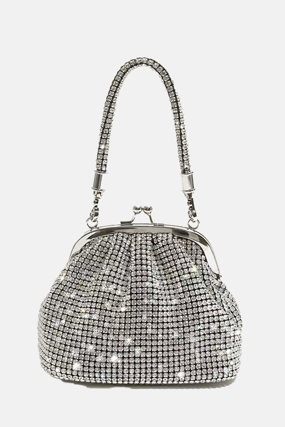 Women¡¯s All Over Rhinestones Evening Clutch Bags with Straps