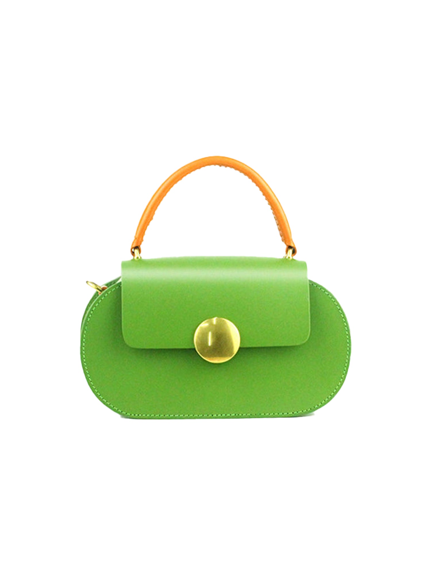 Women¡¯s Mini Flap Genuine Leather Clutch Bags with Crossbody Strap
