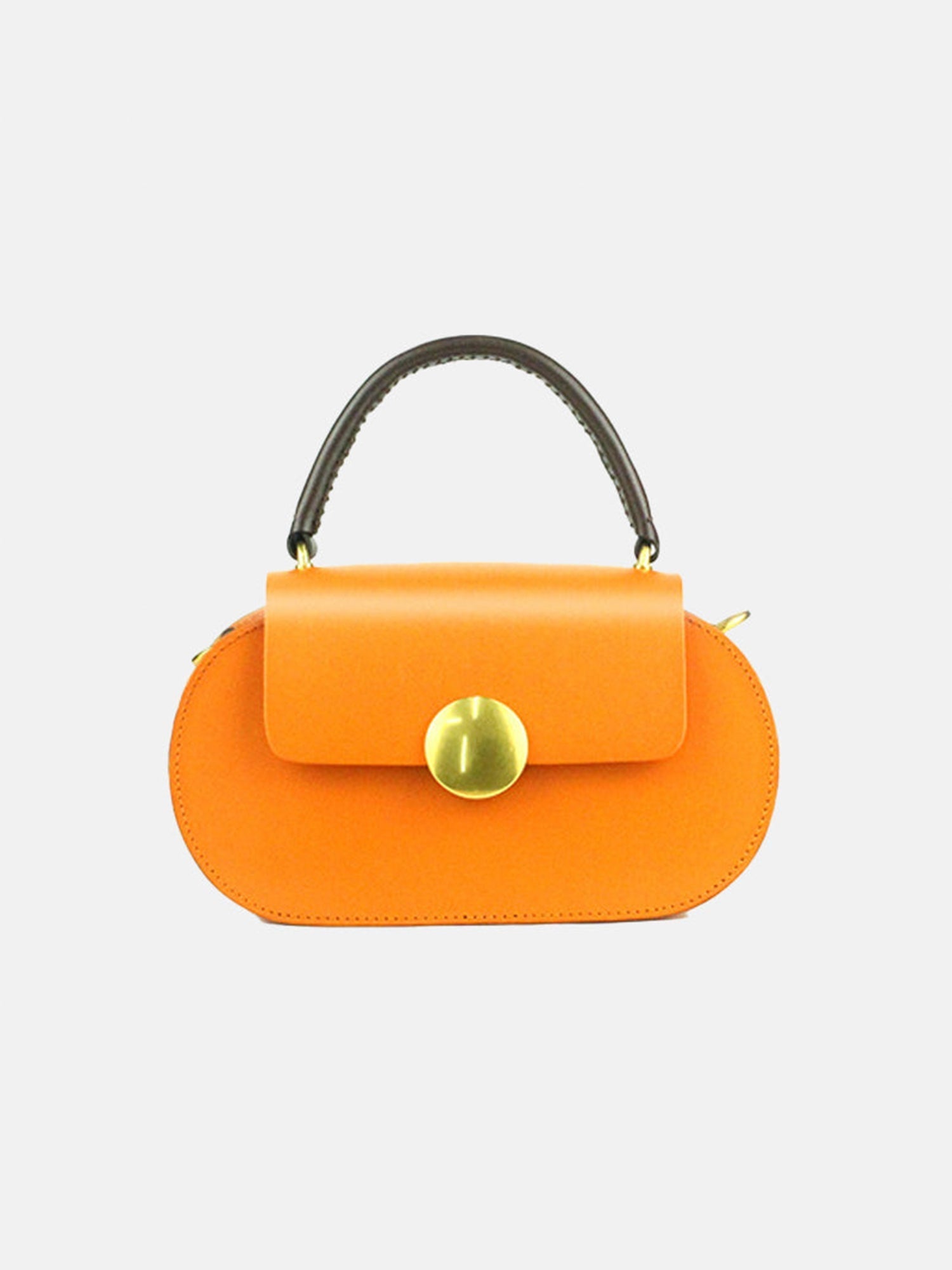 Women¡¯s Mini Flap Genuine Leather Clutch Bags with Crossbody Strap