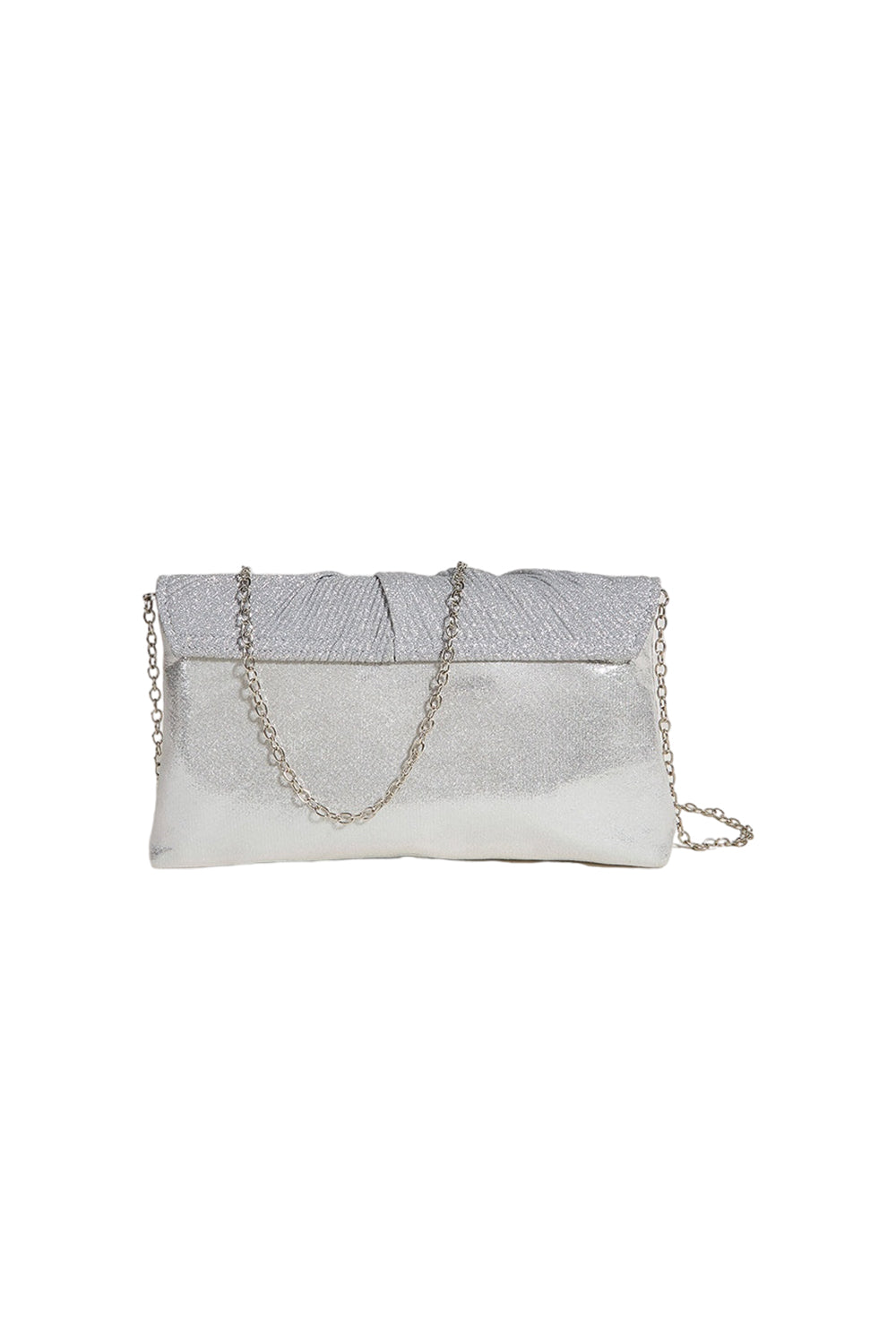 Women¡¯s Ruched Glitter Flap Evening Clutch Bags