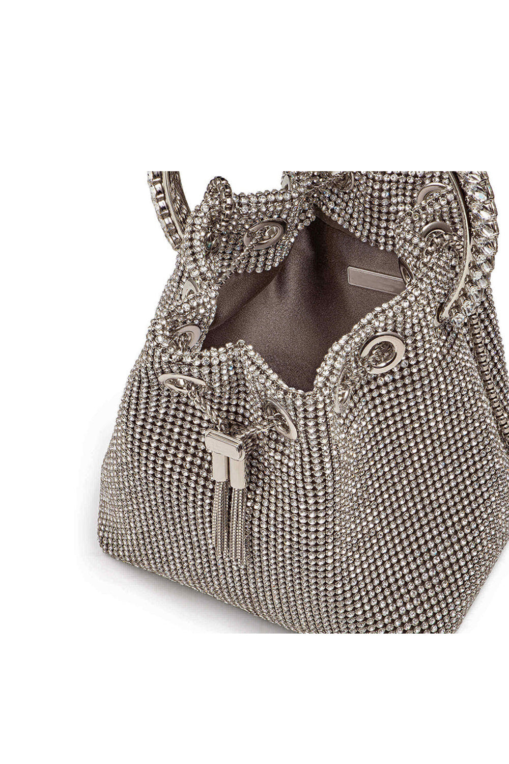 Women¡¯s Small Rhinestone Clutch Bucket Bags