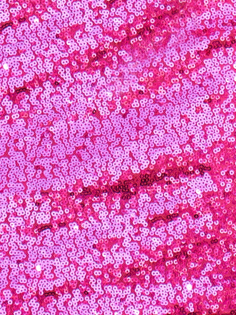 Zinnia |Sheath Fuchsia Off the Shoulder Sequin Short Homecoming Dress - KissProm
